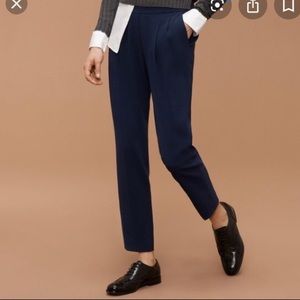 NWOT Babaton Cohen Navy Trousers